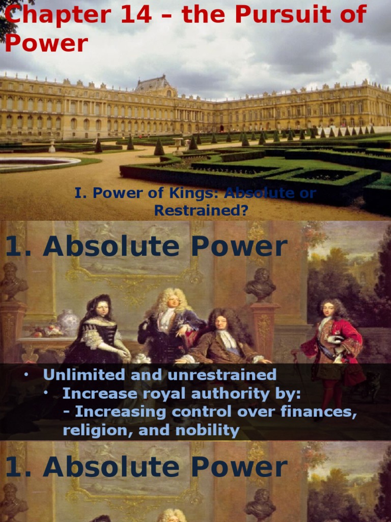 The Pursuit of Power in Europe | PDF | Absolute Monarchy | Louis Xiv Of ...