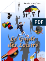 Guide des Loisirs 2010-2011