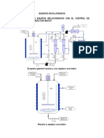 Reactor Batch Equipos Involucrados y Sus Variables