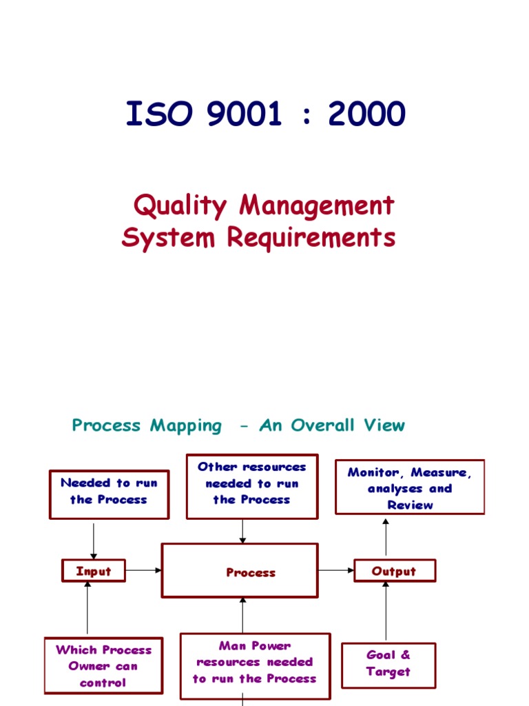 Quality Management System Requirements | PDF | Quality Management ...