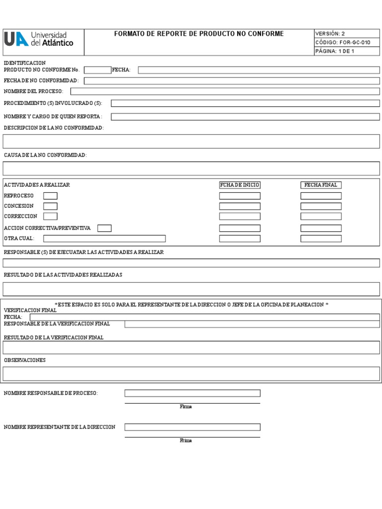 Formato RNC 2 | PDF