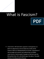 What is Fascism? Defining a Complex Ideology