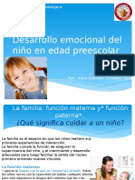 Desarrollo Emocional Del Niño en Edad Preescolar Part 2