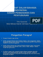 Paragraf Bahasa Indonesia