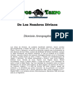 Dionisio Areopagita - De Los Nombres Divinos.doc