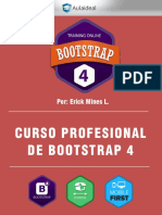 Temario Curso Bootstrap 4