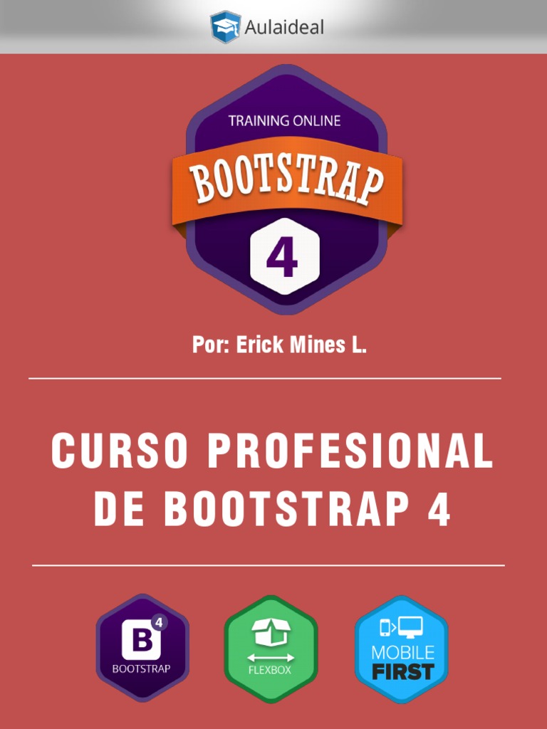 Curso Avanzado de Bootstrap 4 | PDF | Hojas de estilo en cascada | HTML