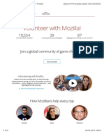 Volunteer With Mozilla!