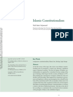 Islamic Constitutionalism