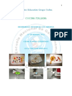 Recetario Cocina Italiana