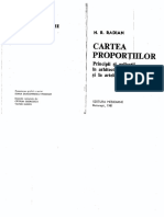 CARTEA PROPORTIILOR