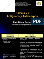 Tema 5 y 6 Antigenos y Anticuerpos