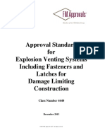 Approval Standard For Explosion Venting Systems