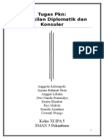 Makalah PKN (Perwakilan Diplomatik Dan Konsuler