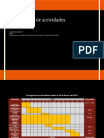 Cronograma de Actividades