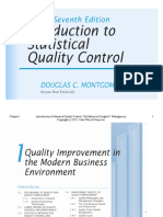 1 Introduction To Statistical Quality Control, 7th Edition by Douglas C. Montgomery