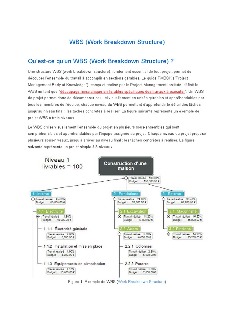 Project Management WBS | PDF | Planification | Business