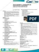 Evaluación Económica y Financiera de Proyectos en La Industria PDF