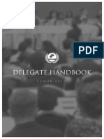 delegate handbook - camun 2016