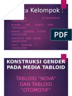 Analisa Konstruksi Gender Pada Media Tabloid