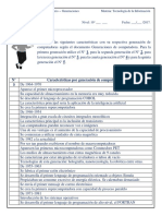 Cuadro Complementario - Generaciones de Computadoras