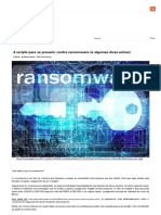 4 Scripts para Se Prevenir Contra Ransomware