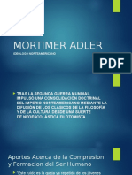 Presentation: Mortimer Adler