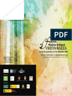 Programa XIII Festival de Musica Antigua PDF