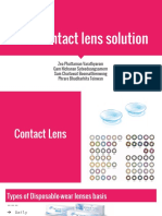 C C Contact Lens Solution