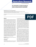 Aquaculture Research Volume 41 Issue 10 2010 (Doi 10.1111/j.1365-2109.2010.02581.x) Elizabeth H Petersen Truong Ha Phuong - Tropical Spiny Lobster (Panulirus Ornatus) Farming in Vietnam - Bioecono PDF