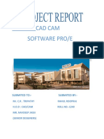 Training Report On CAD NX