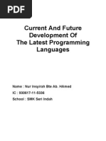 Download pROGRAMMING LANGUAGE FORM 5 by Ariys Amie SN33748495 doc pdf