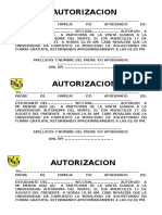 AUTORIZACION AUTONOMA