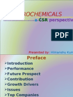 Petrochemicals-A CSR Perspective