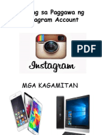 Hakbang Sa Paggawa NG Instagram Account