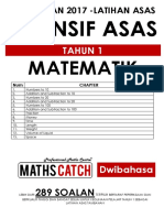  Modul Latihan Asas Persediaan Maths Tahun 1-1