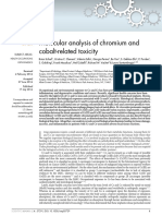 Molecular Analysis of Cr & Co Related Toxicity - Scharf B Et Al 2014