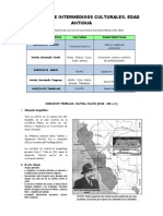 Historia Cap Vi Cpu Unprg Horizontes e Intermedios Culturales Edad Antigua PDF