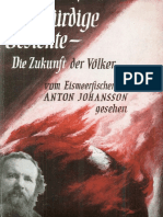 Johansson, Anton - Merkwürdige Gesichte - Die Zukunft Der Völker (1953, 309 S., Text)