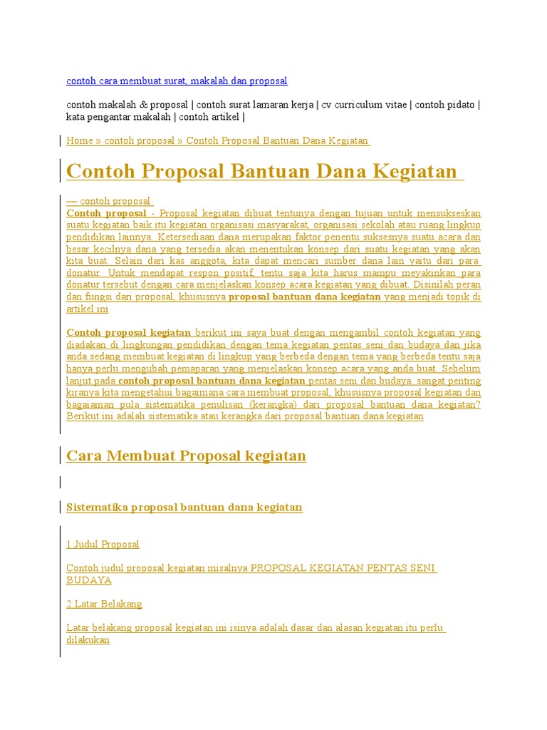 Contoh cv indonesia picture