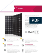 LG Solar PV Panel Black 300 Brochure
