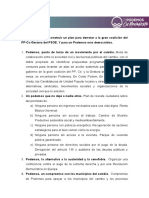 Documento de 'Por Un Podemos en Movimiento'