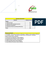 Pharmacy Specialist Exam Content and References PDF