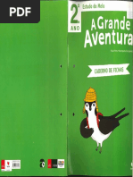 A Grande Aventura 2.º Ano - Caderno de Fichas - Estudo Do Meio