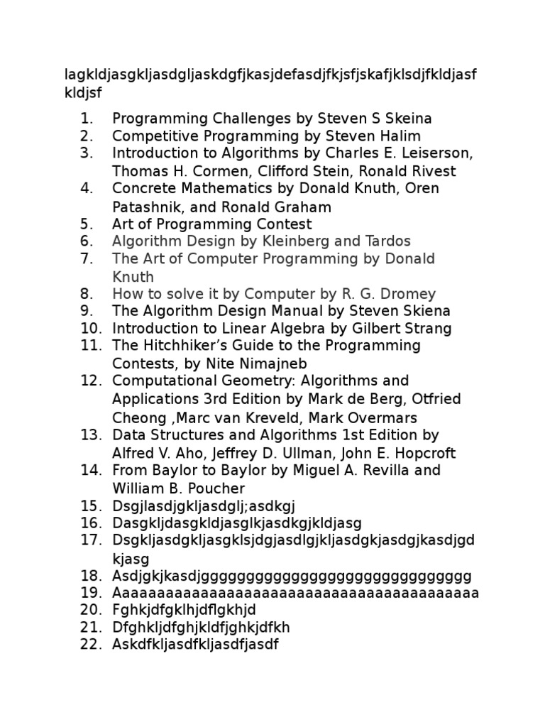 Algorithm Design by Kleinberg and Tardos The Art of Computer ...