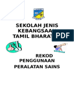 List Catatan Peralatan