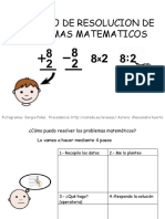 Resolución de Problemas de Matemáticas