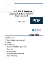 Broad SAP Functionality SAPBIZ
