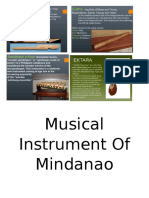 Musical Instrument of Mindanao