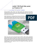 Membuat Bootable USB Flash Disk Untuk Windows 7 Dan Windows XP